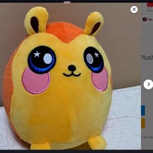 Squeezamals 8” Hedgehog Squishy soft plush